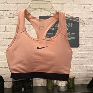 Pink Nike Sports bra size M